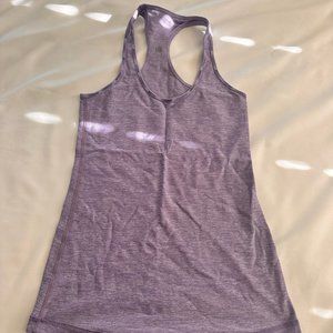 Lululemon Cool Racerback Tank Top, Purple Heather